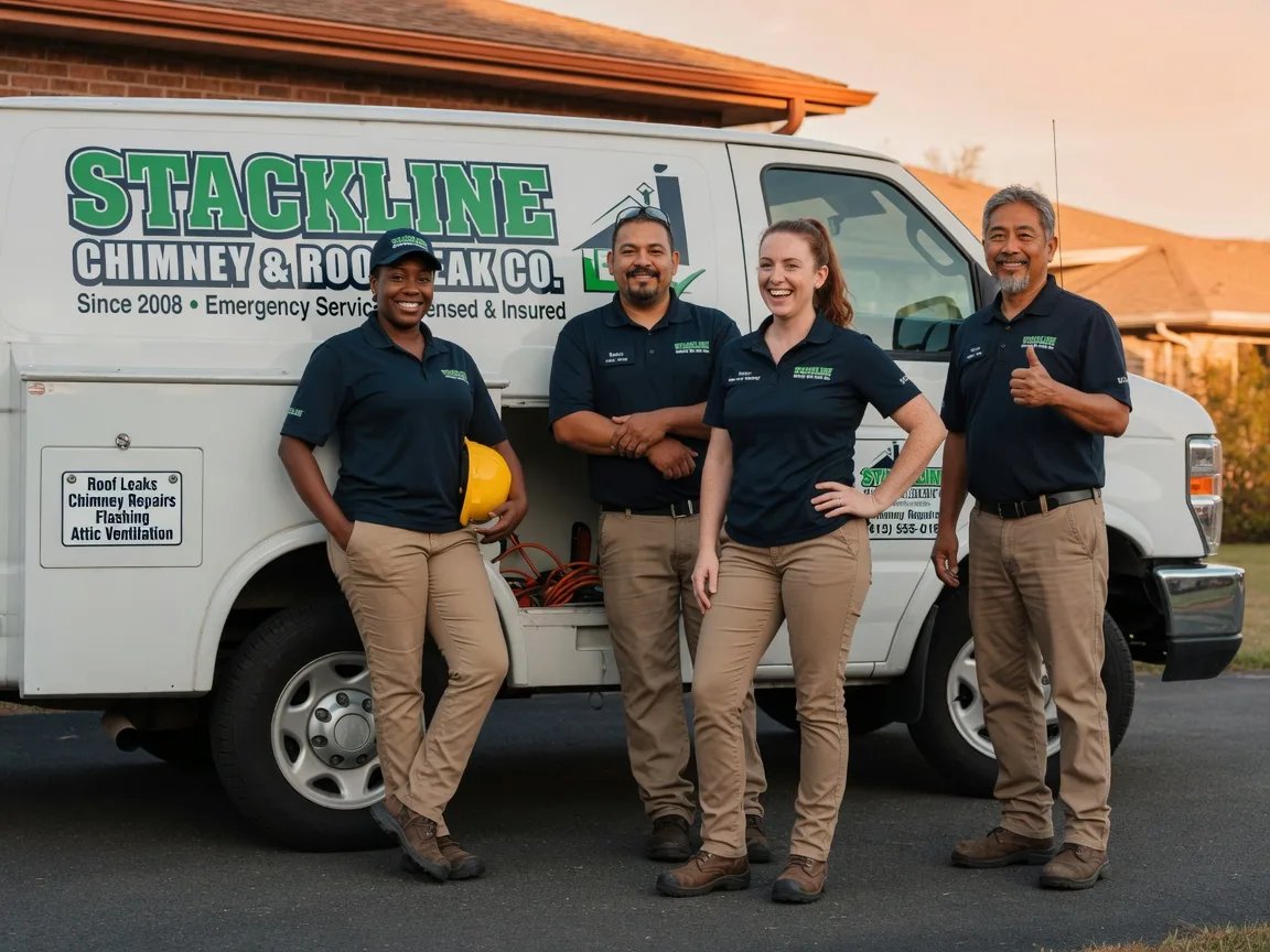 Chimney flashing repair company in Surry, VA